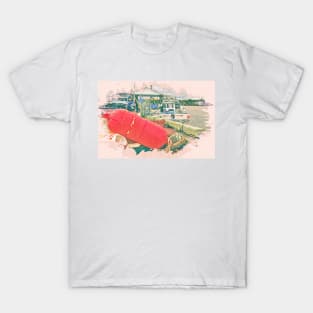 Covehead Harbour Fishing Boat, PEI 3 T-Shirt